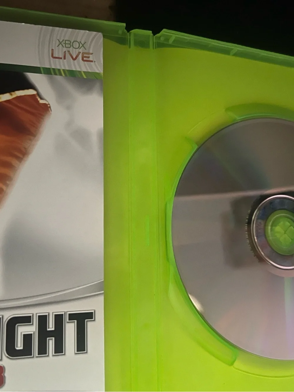 Microsoft Xbox 360 Fight Night Round 3 - Neon Green Case
